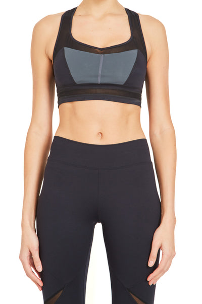 Mesh Bra - Grey