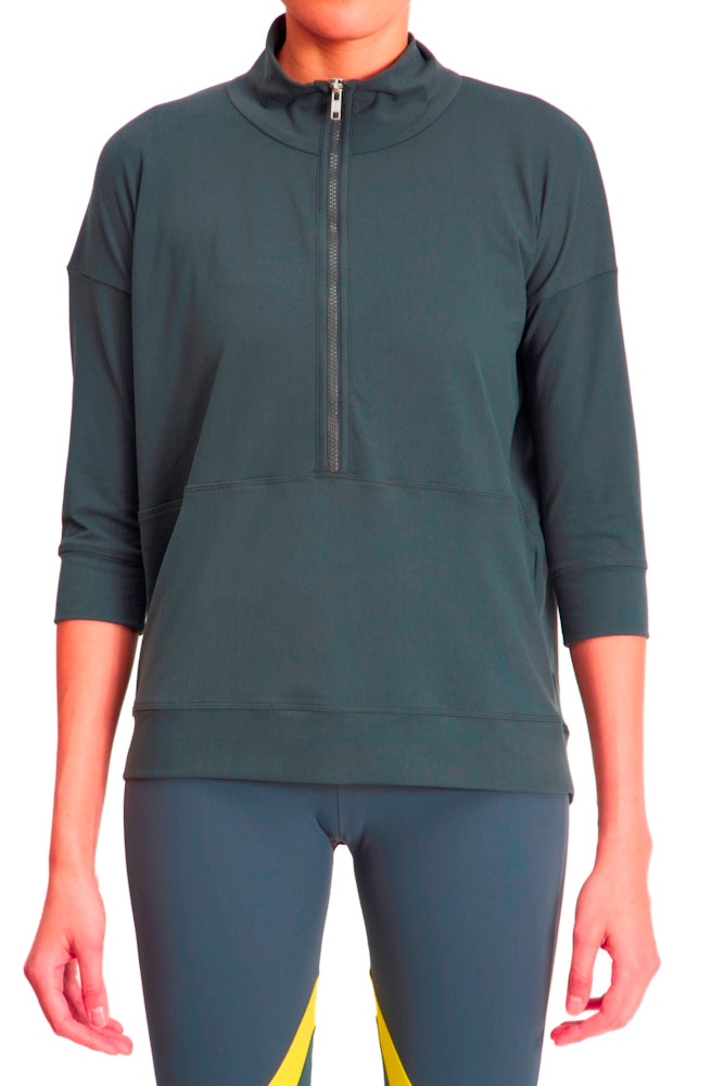 Novelty Eye 3/4 Sleeve Sweatshirt