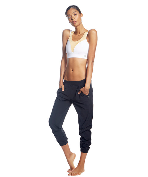 Track Pant with Zip - Black