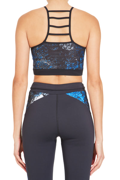 Colour Block Ying Yang Legging (Medium Compression) - Print